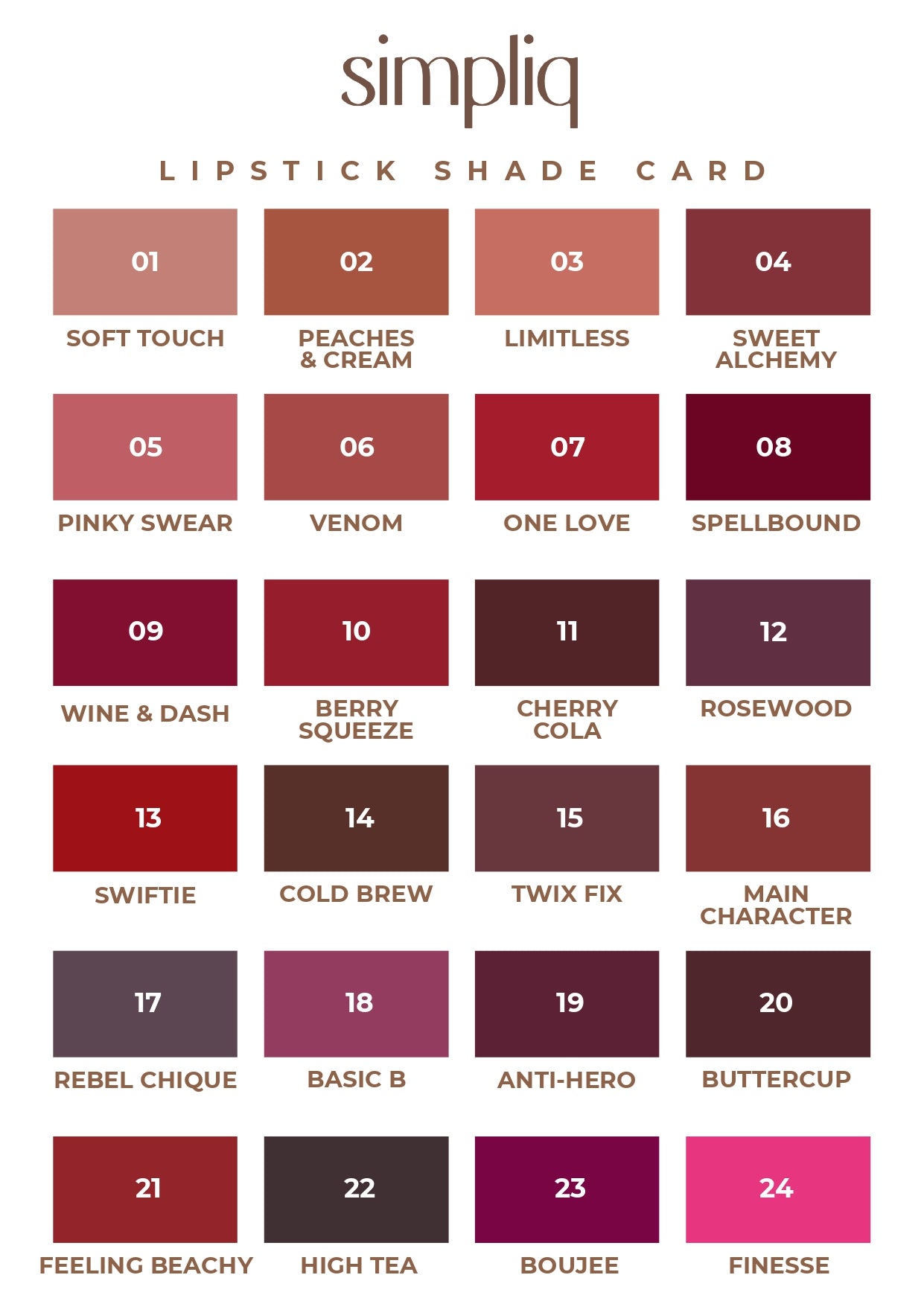 Simpliq Matte Liquid Lipstick