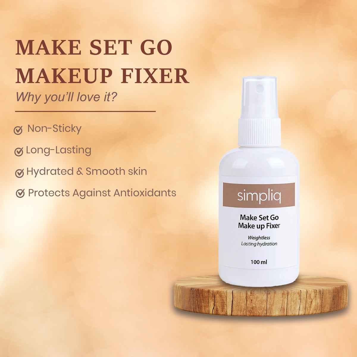 Simpliq Make up Fixer & Remover – Simpliq Beauty