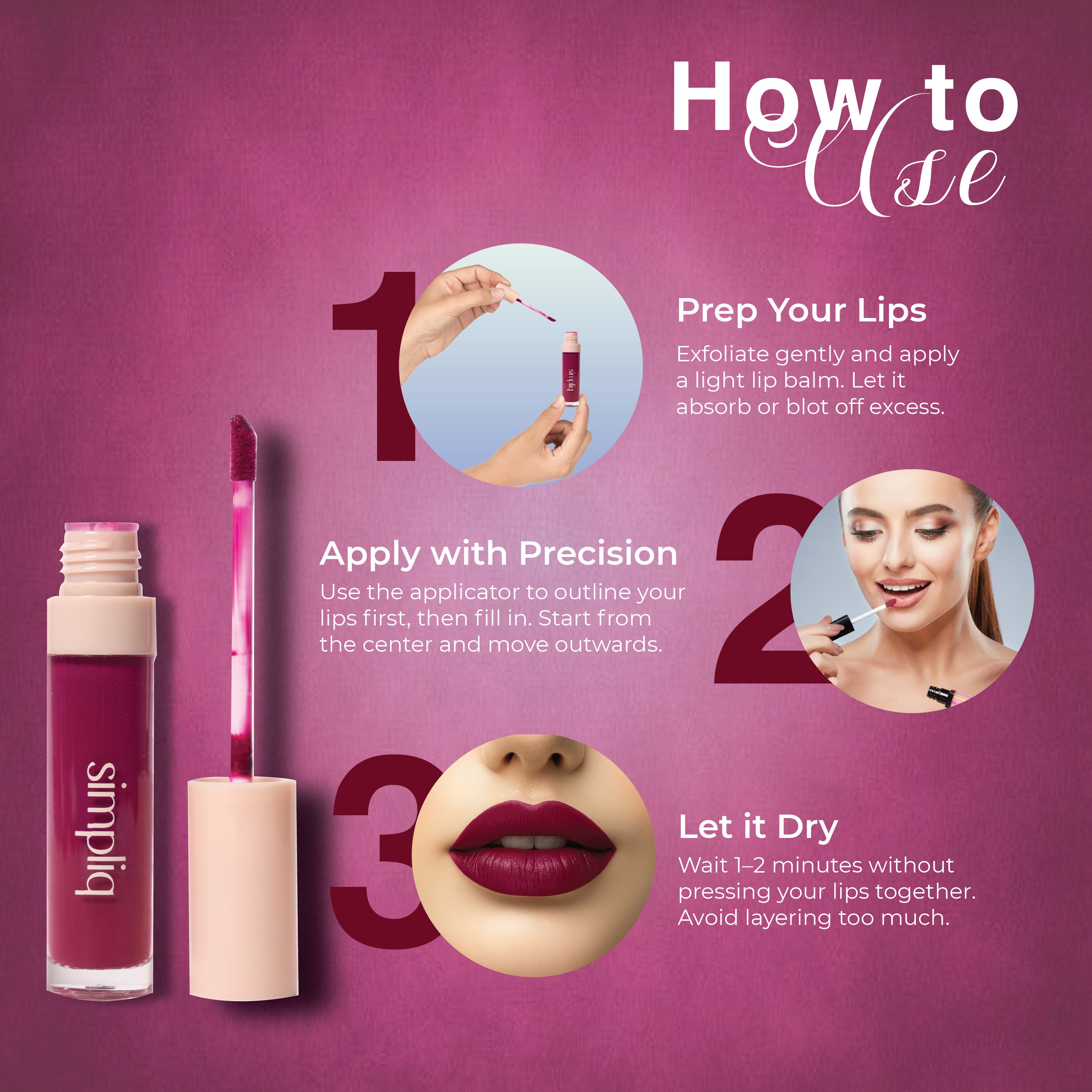 Simpliq Matte Liquid Lipstick