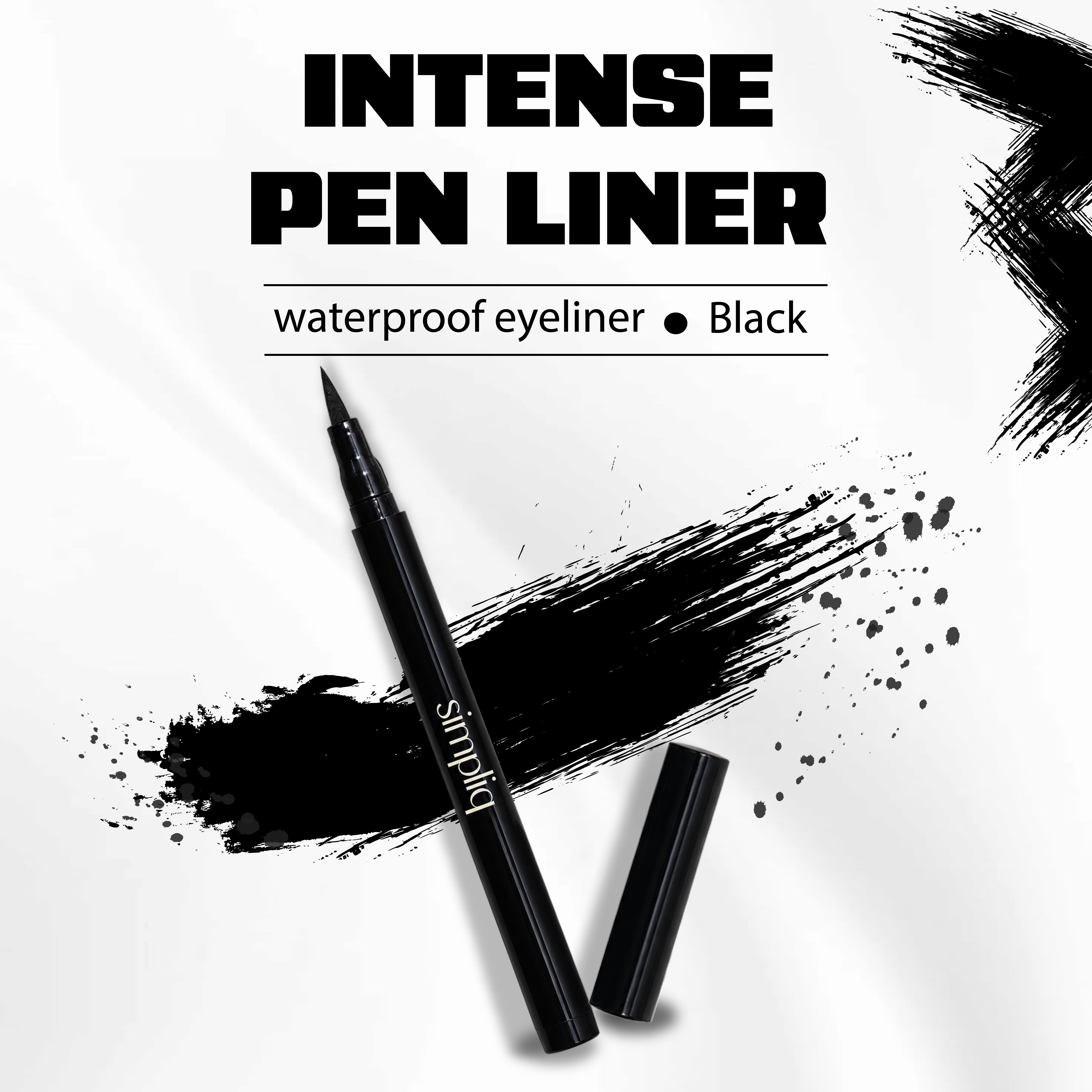 Eyeliner and Kajal Combo