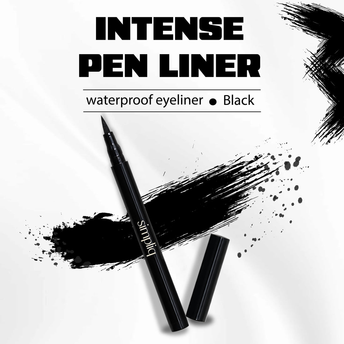 Eyeliner and Kajal Combo