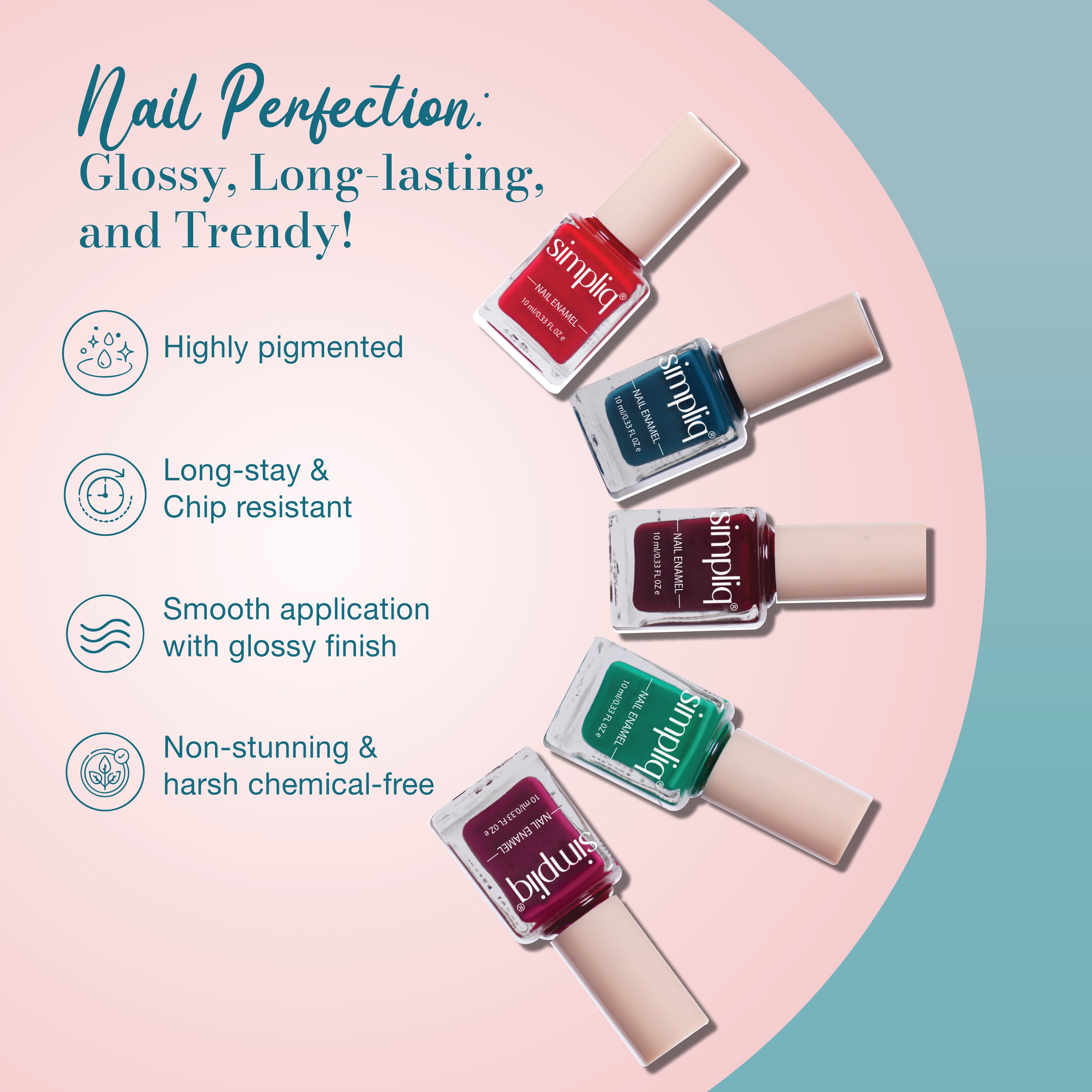 Colorful Nail Paint 10ml