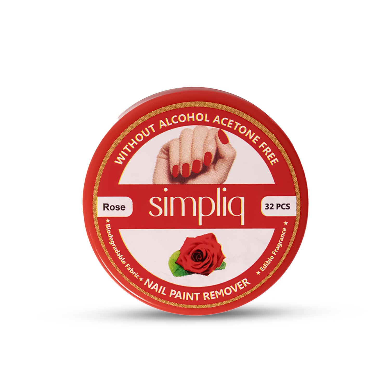 Nail Paint Remover Wipes Small Size